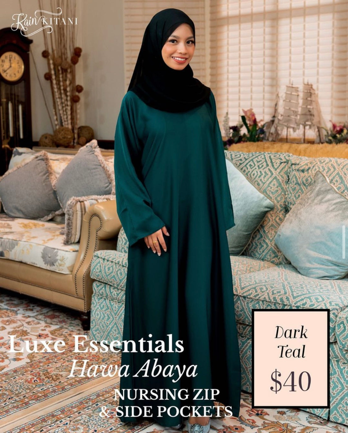 Luxe Essential - Hawa (With Nursing Zip)